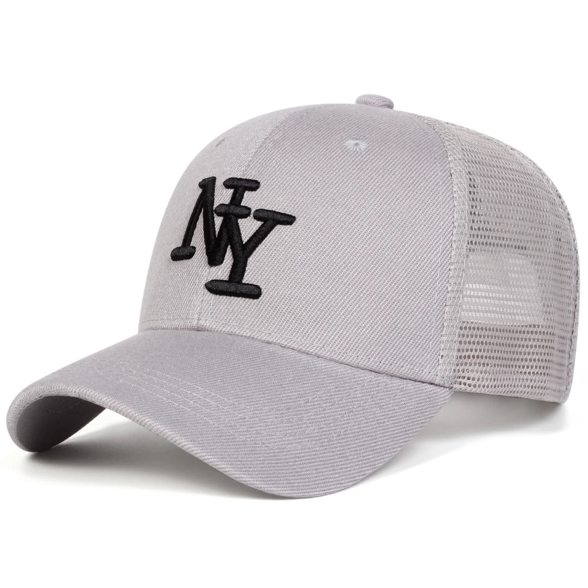 Unisex Letter Embroidery Baseball Net Caps Spring and Summer