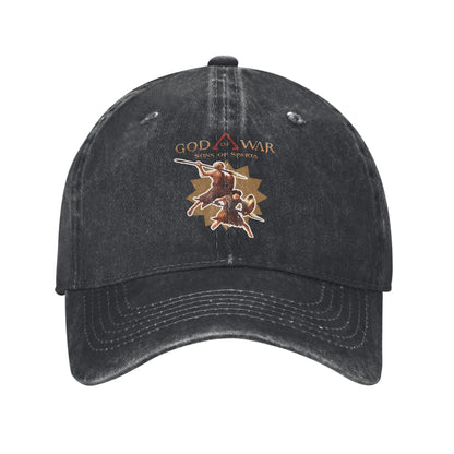 Casual Cartoon Kratos God Of War Baseball Cap
