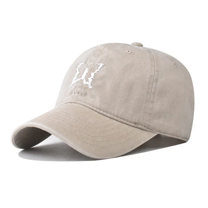 Washed Cotton Unstructured Baseball Cap