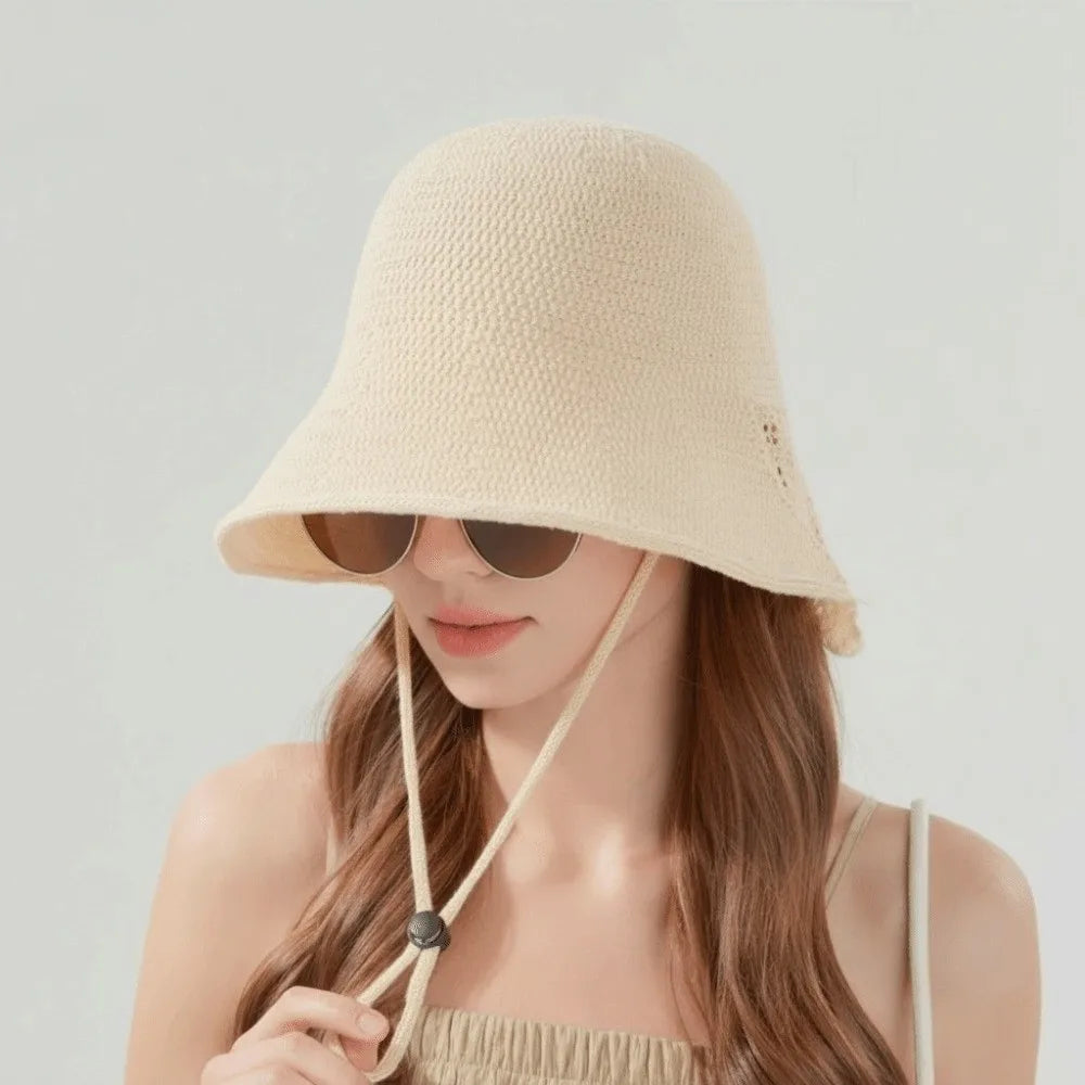 Fashion Breathable Sun Hat Small Shawl UV Protection Fisherman Hat