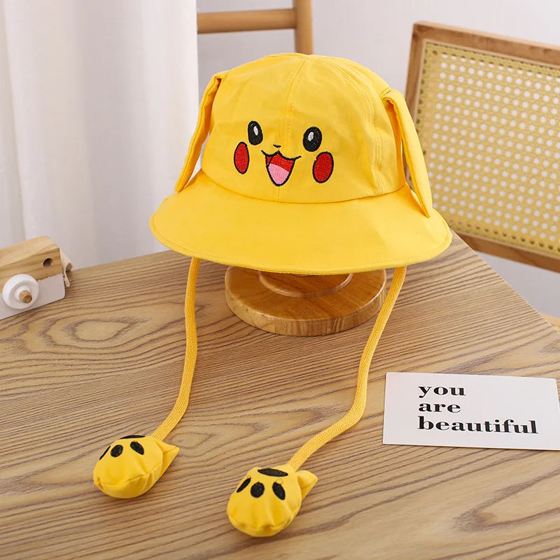 Kids Summer Cotton Hats Children Bucket Caps
