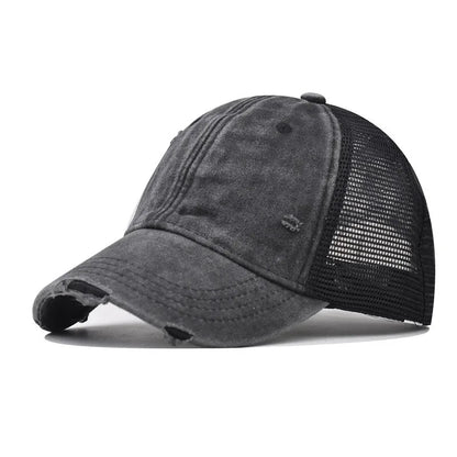 Distressed Baseball Cap Dad Hats For Men Women Vintage
