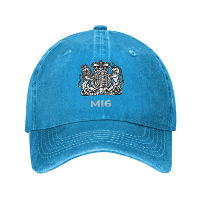 MI6 Spy Secret Intelligence Service Men Women Baseball Caps