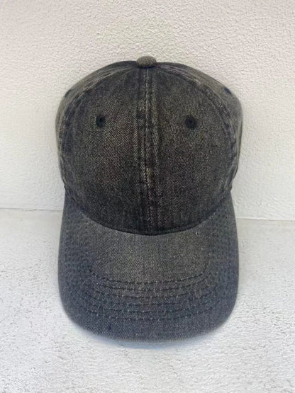 Baseball Cap Women Men Unisex Denim Washed Soft Top