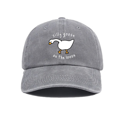 Big Goose Printed Baseball Hat for Men and Women