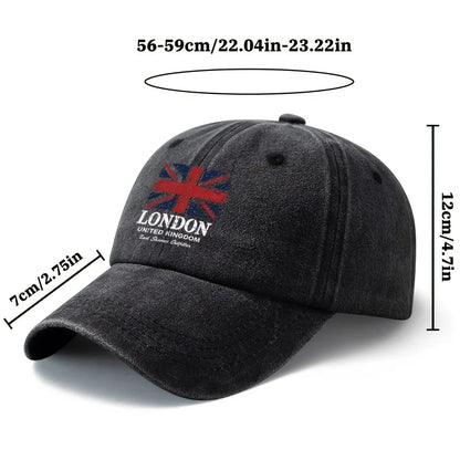Classic Vintage Washed Outdoor Lightweight Curved Brim Hat