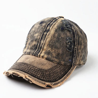 New Unisex Custom Logo Hole Broken Baseball Caps