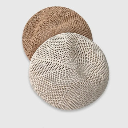 New Summer Solid Beret Hat For Women Outdoor