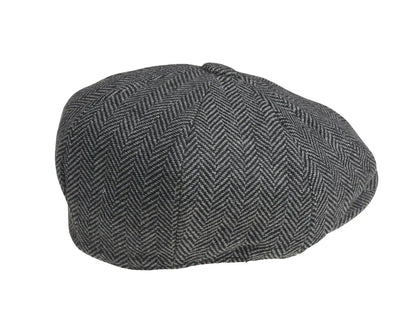 Retro Newsboy Caps Men Octagonal Hats