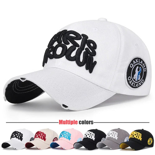 New Fashion Outdoor Sport Baseball Cap Unisex Men and Women Universal Letter Embroidery