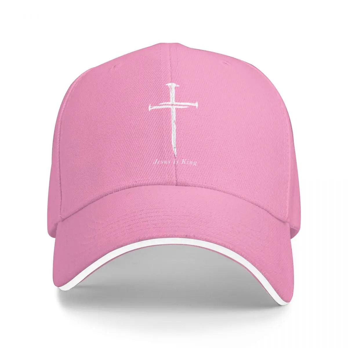 Jesus Cross Three Nails Christian Vintage 1 Cross 3 nails 4 Baseball Cap Icon Gentleman Hat Hats