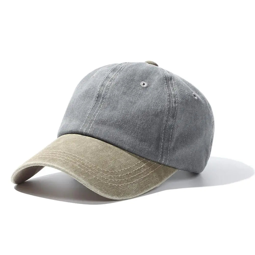 Sports Adjustable Vintage Distressed Faded Caps