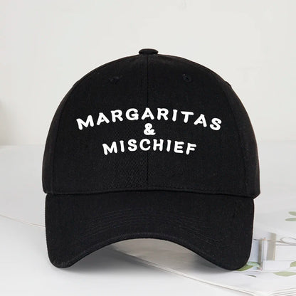 "Margaritas & Mischief" Baseball Cap