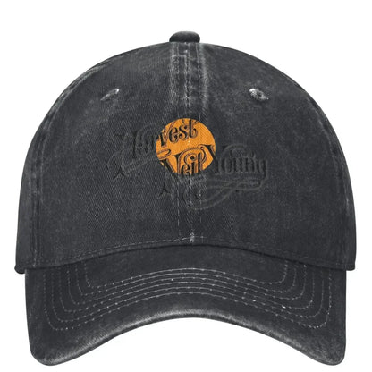 Neil Young Casual Baseball Cap Summer Harvest Baseball Caps
