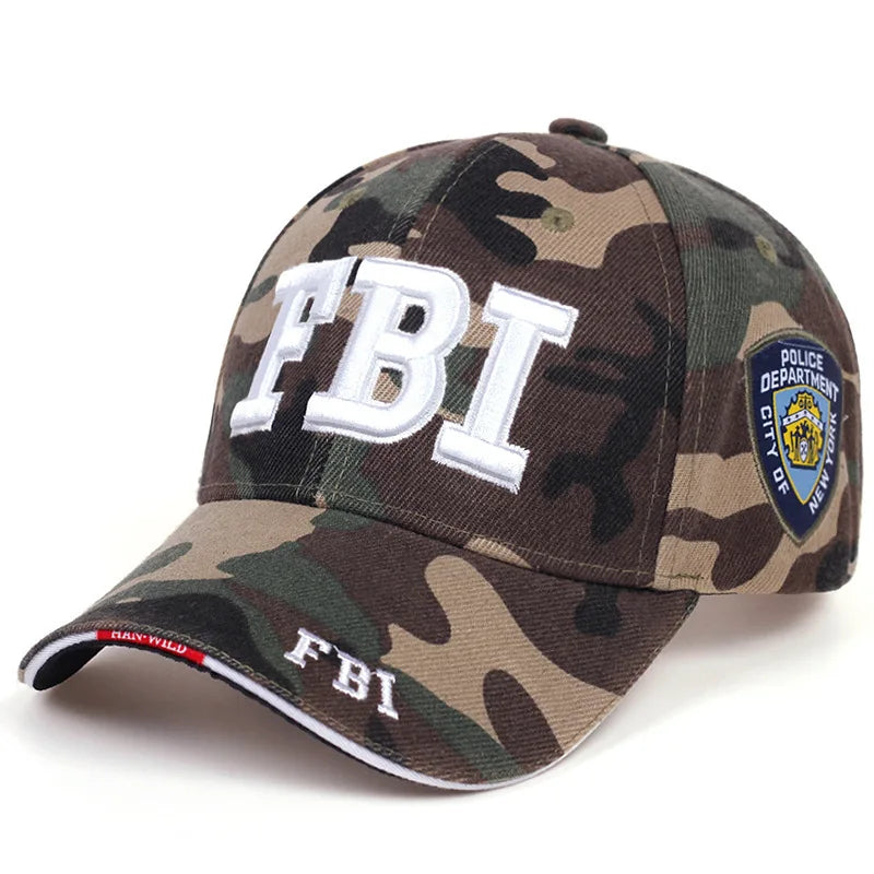 Kanye FBI Fashion Letters Baseball Caps for Men's Women Female Male Sport