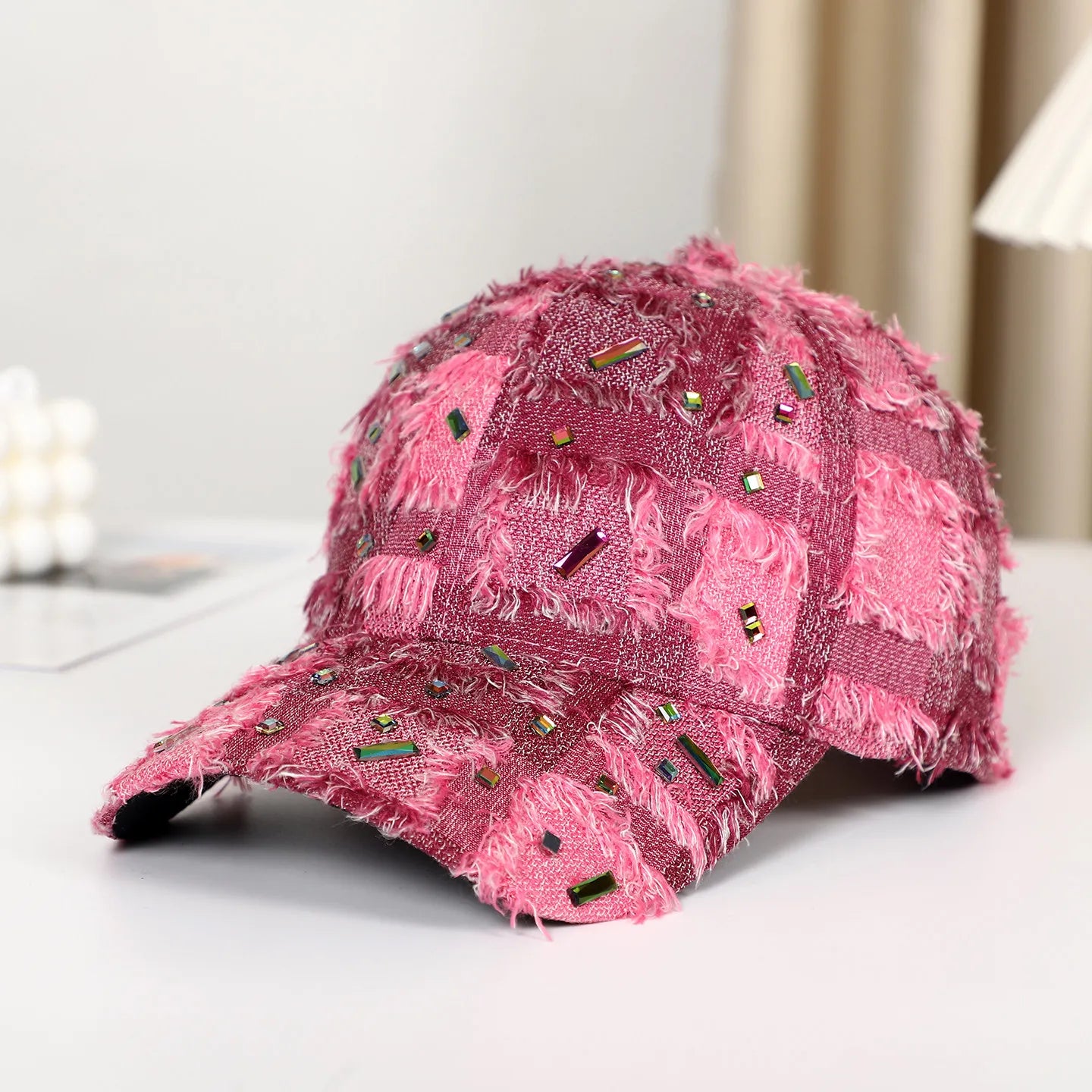 Women's Y2k Rhinestone Baseball Cap Hat Outdoor