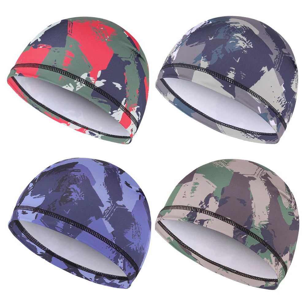 Summer Unisex Cycling Cap Dustproof Sunshade Anti-Sweat Inner Cap For Riding Running