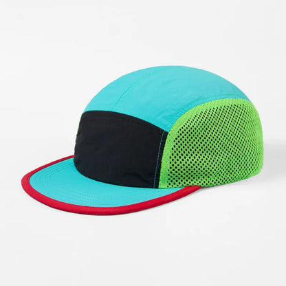 Ultralight 5 Panel Mesh Cap Dry Quick Breathable Running Cap