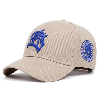 2026 New Creative Skateboard Hat Gothic Letter Embroidered Hip-Hop Hat