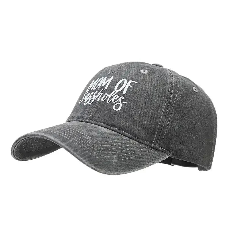 Spring And Summer Cotton Letter Print Casquette Baseball Cap