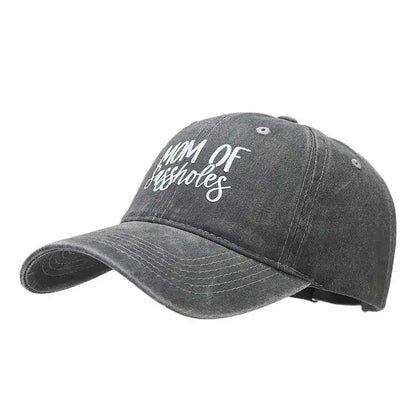 Spring And Summer Cotton Letter Print Casquette Baseball Cap
