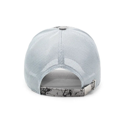 New Summer Men's Sun Hat, Outdoor Sports Visor, Mesh Back Baseball Cap