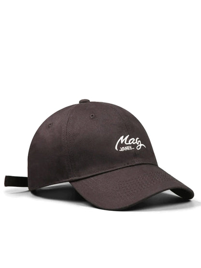 Unisex All season Fashionable Pure Cotton Retro Letter May Baseball Cap