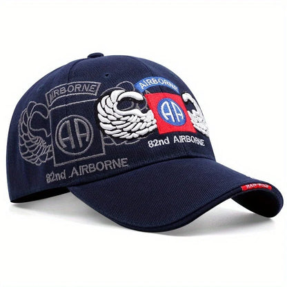Simple Cotton Men Baseball Cap Women Snapback Hat Wing Embroidery Bone Caps