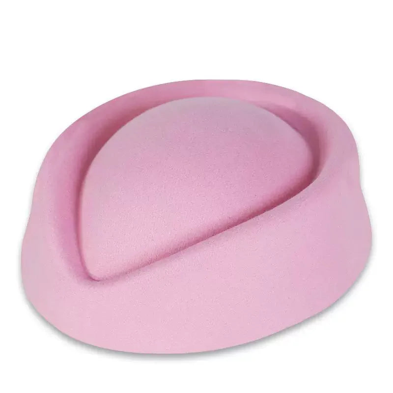Hepburn Style Black Flat Top Berets Hat Women's French High-End