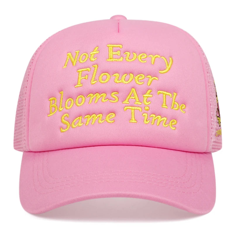 Not Erery Embroidered Cotton Breathable Mesh Hat Men's Hip Hop Hat Baseball Hat Women's