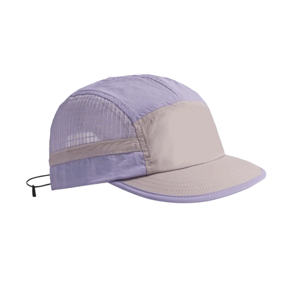 Soft Brim Breathable Peaked Cap Adjustable Lightweight Mesh Running Caps