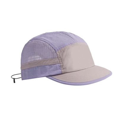 Soft Brim Breathable Peaked Cap Adjustable Lightweight Mesh Running Caps