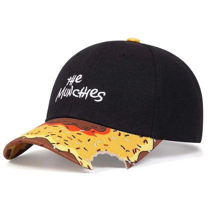 Hat Summer Outdoor Sun Hats Donut Embroidery Baseball Cap Men and Women