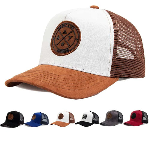 Hot selling high quality Mesh Baseball Cap unisex Fashion Casual Breathable Letter Icon Hip Hop