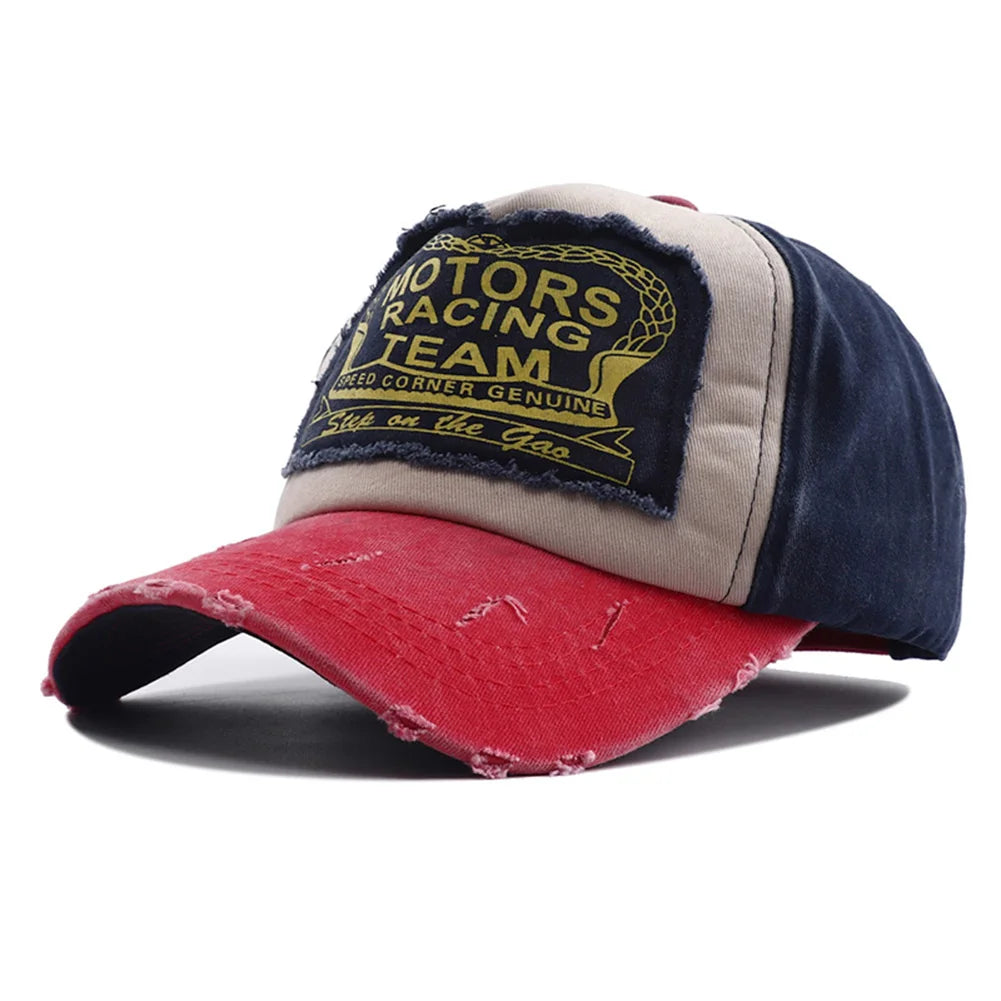 Casual Letter Print 5 Panel Baseball Cap