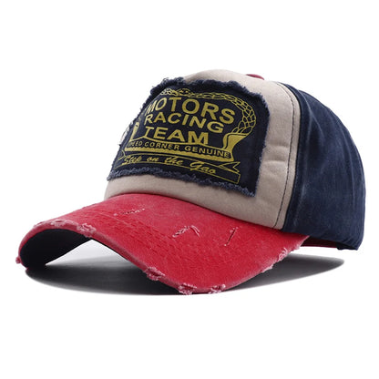 Casual Letter Print 5 Panel Baseball Cap
