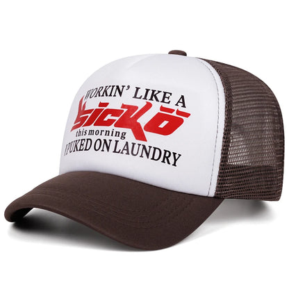 Baseball Hat Sicko Printed Outdoor Sports