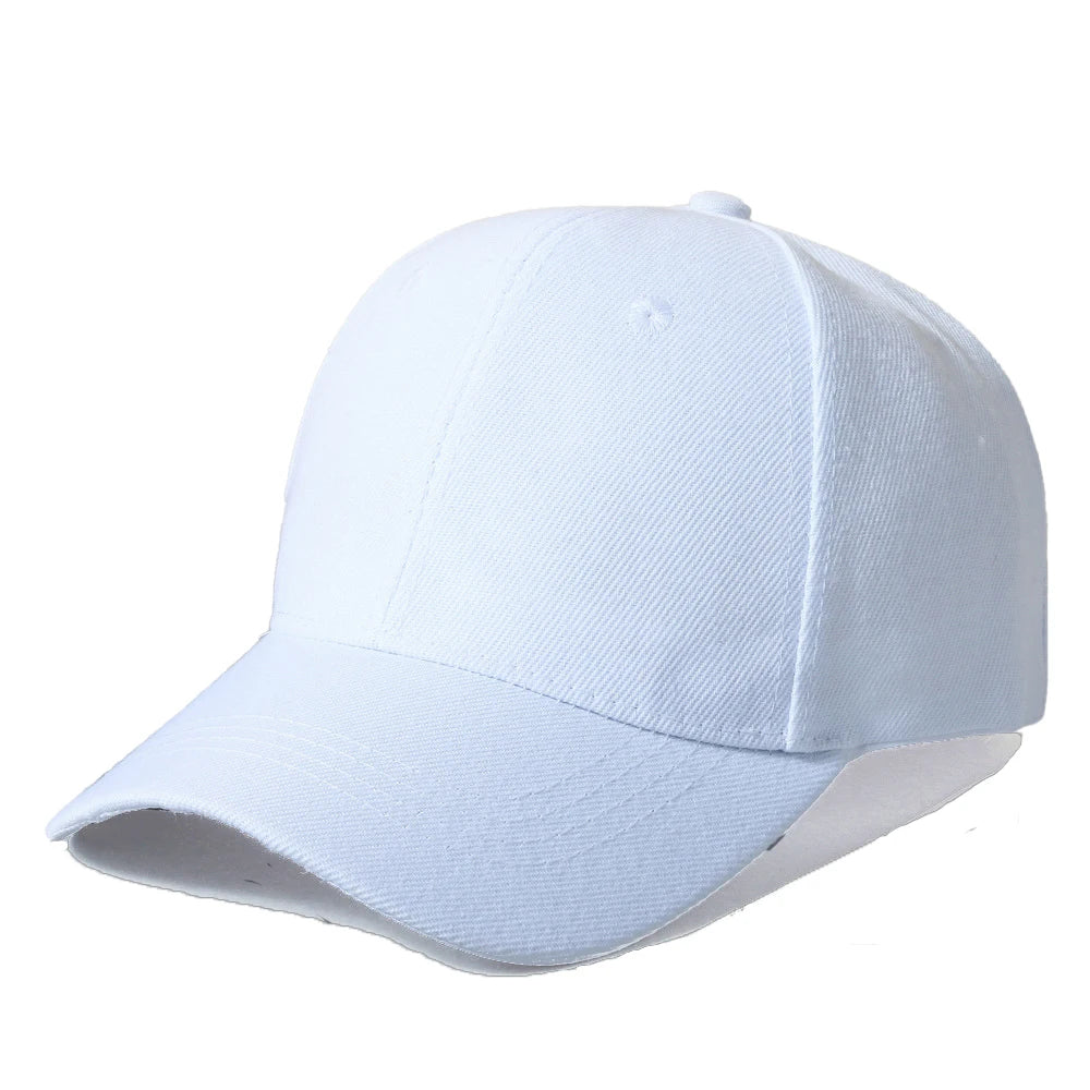 Classic Plain Baseball Cap for Men and Women