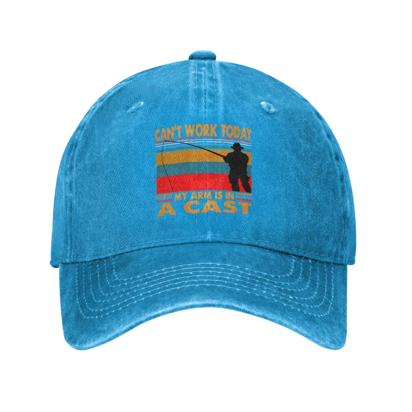 Sports Women Men's Adjustable Fisherman Fish Dad Hat Autumn