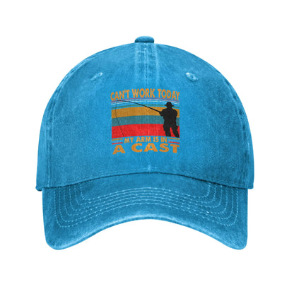 Sports Women Men's Adjustable Fisherman Fish Dad Hat Autumn