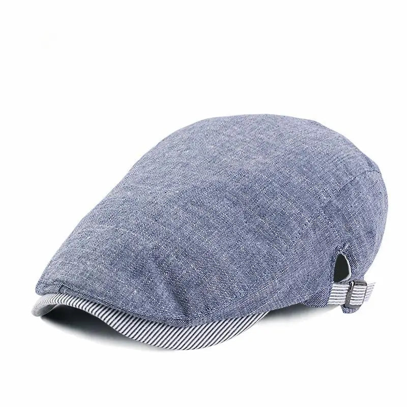 Spring/Summer Breathable Lightweight Double Button Adjustable Beret