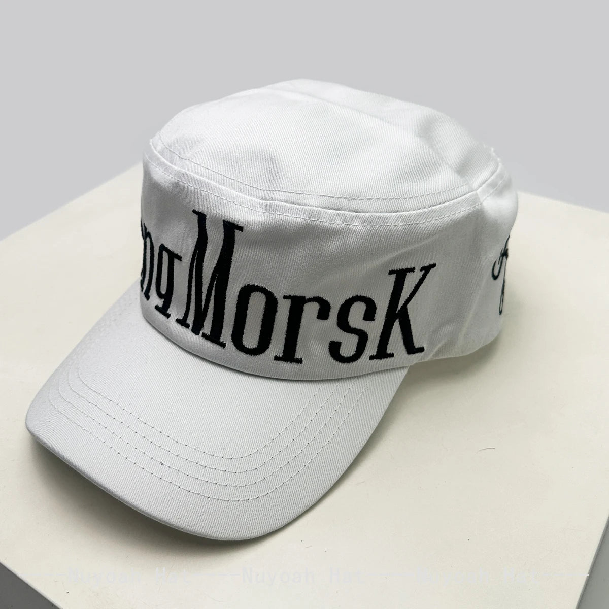 New Men Women Flat Top Letter Embroidery Baseball Hats