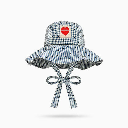 Summer Grid Wide Arrival Love Fisherman's Hat