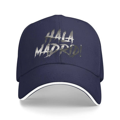 Hala Madrid Print Baseball Cap