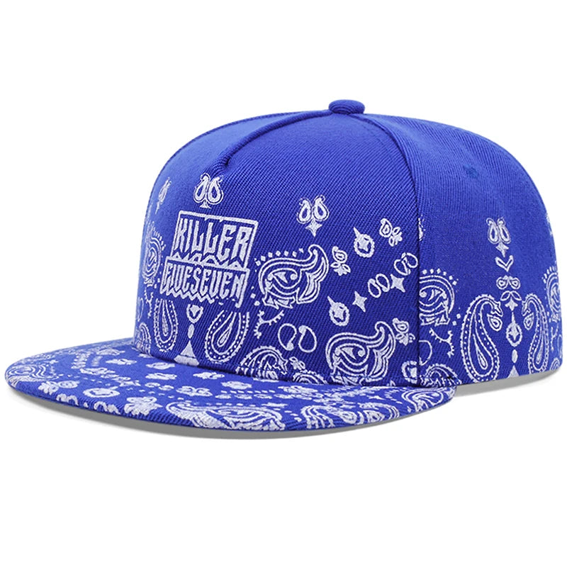 West Coast Cashew Flower Street Hip Hop Hat Outdoor Cycling Skateboard Hat