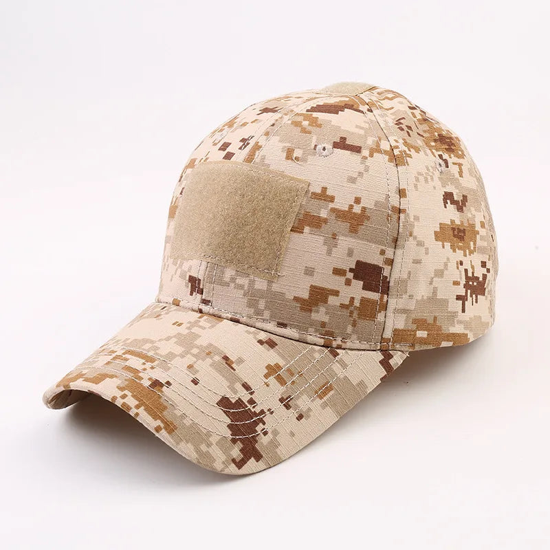 Men Camouflage Baseball Cap Camo Hat Camouflage Outdoor Sports Cap Camo Tactical Cap