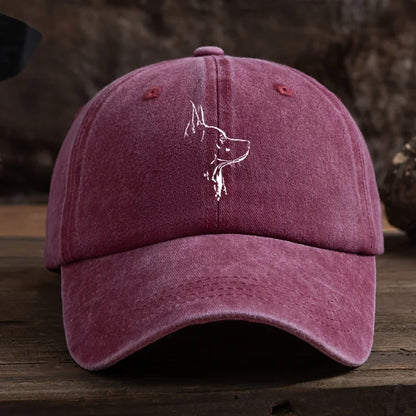 Men' & Women' Wolf Head Print Baseball Cap