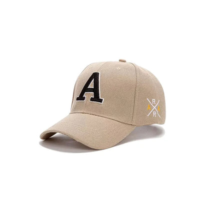 Summer Outdoor Solid Color Embroidered Duck Tongue Hat