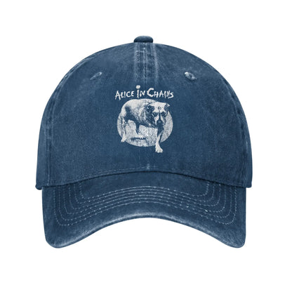 Rock Art Alice In Chains Band Casual Baseball Cap