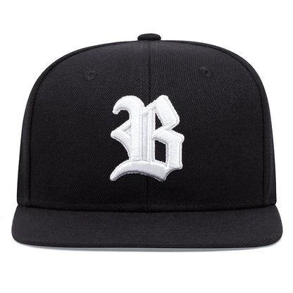 Fashion Gothic Letter Embroidery Cap High Quality Hip Hop
